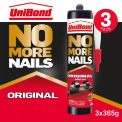 UniBond No More Nails Original White Grab Adhesive 280ml, Pack Of 3 5 UniBond No More Nails Original White Grab Adhesive 280ml, Pack Of 3 -Outlet Paint Hub Store unibond no more nails original white grab adhesive 280ml pack of 35010383313043 12c bq