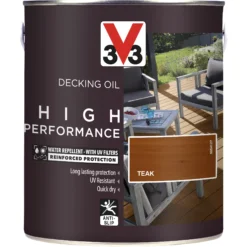 V33 High Performance Teak UV Resistant Decking Wood Oil, 2.5L 11 V33 High Performance Teak UV Resistant Decking Wood Oil, 2.5L -Outlet Paint Hub Store v33 high performance teak uv resistant decking wood oil 2 5l3153895164382 08c bq