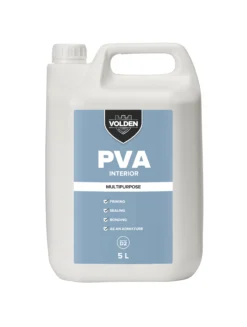 Volden White Multi-purpose PVA Adhesive 5L